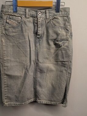 Diesel denim pencil skirt Size 27